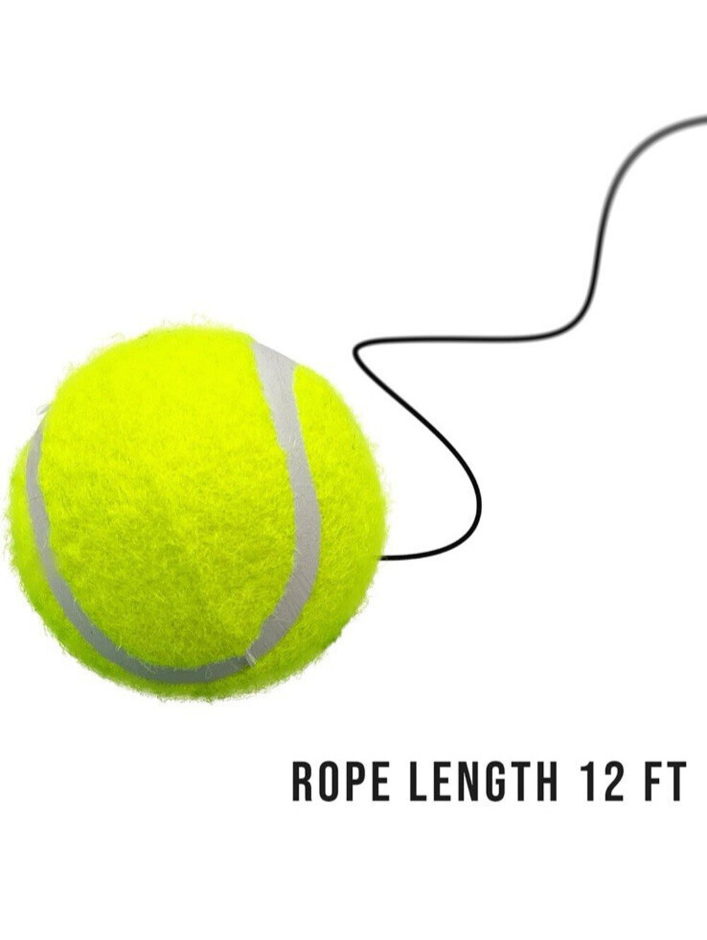 2pc Garage Parking Aid, Tennis Ball Guide Kit With 2 Ropes 2 Eye Hooks, New
